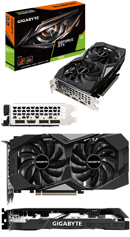 Gigabyte GeForce GTX 1660 GAMING OC 6G